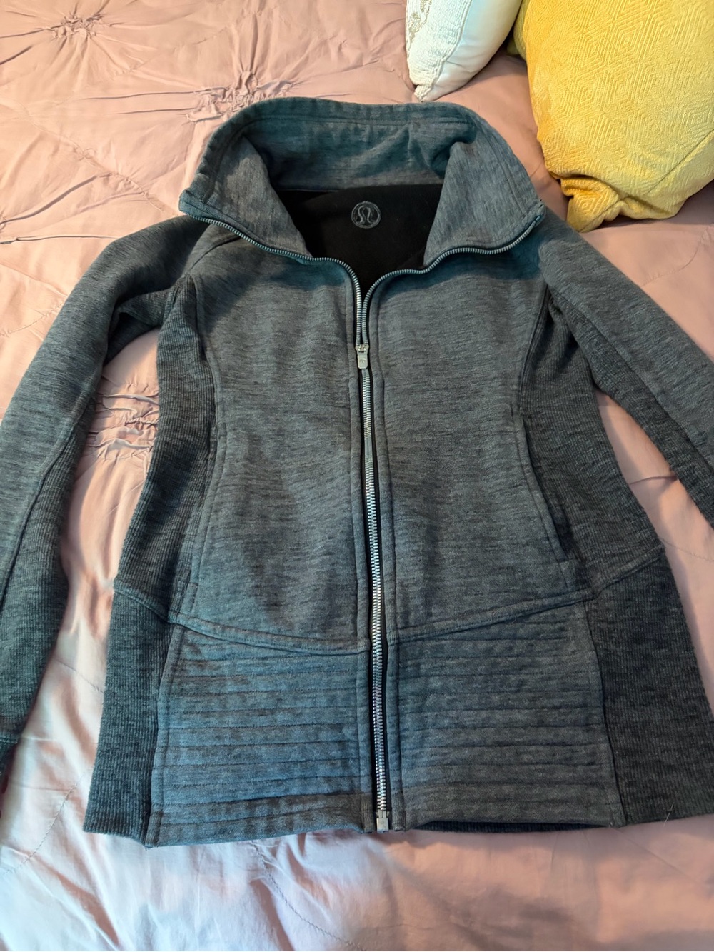 lululemon athletica Women's Grey Full-Zip Jacket